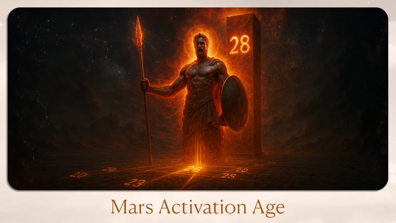 Mars activation age